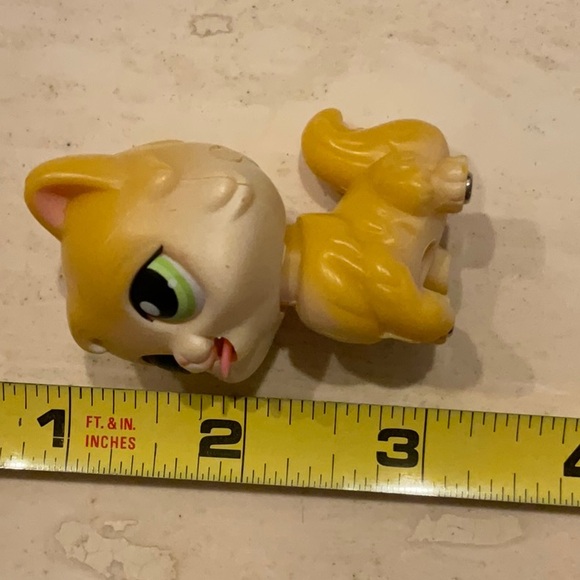 Littlest Pet Shop Magic Motion Licking Cat LPS Toy 2005 1st Generation Figure - Picture 6 of 7